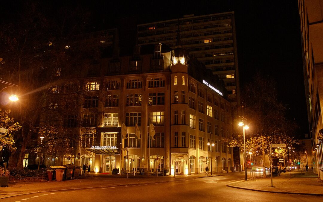 Exteriör av Classik Hotel Alexander Plaza vid Rosenstraße 1, Berlin. Foto från 2025.
