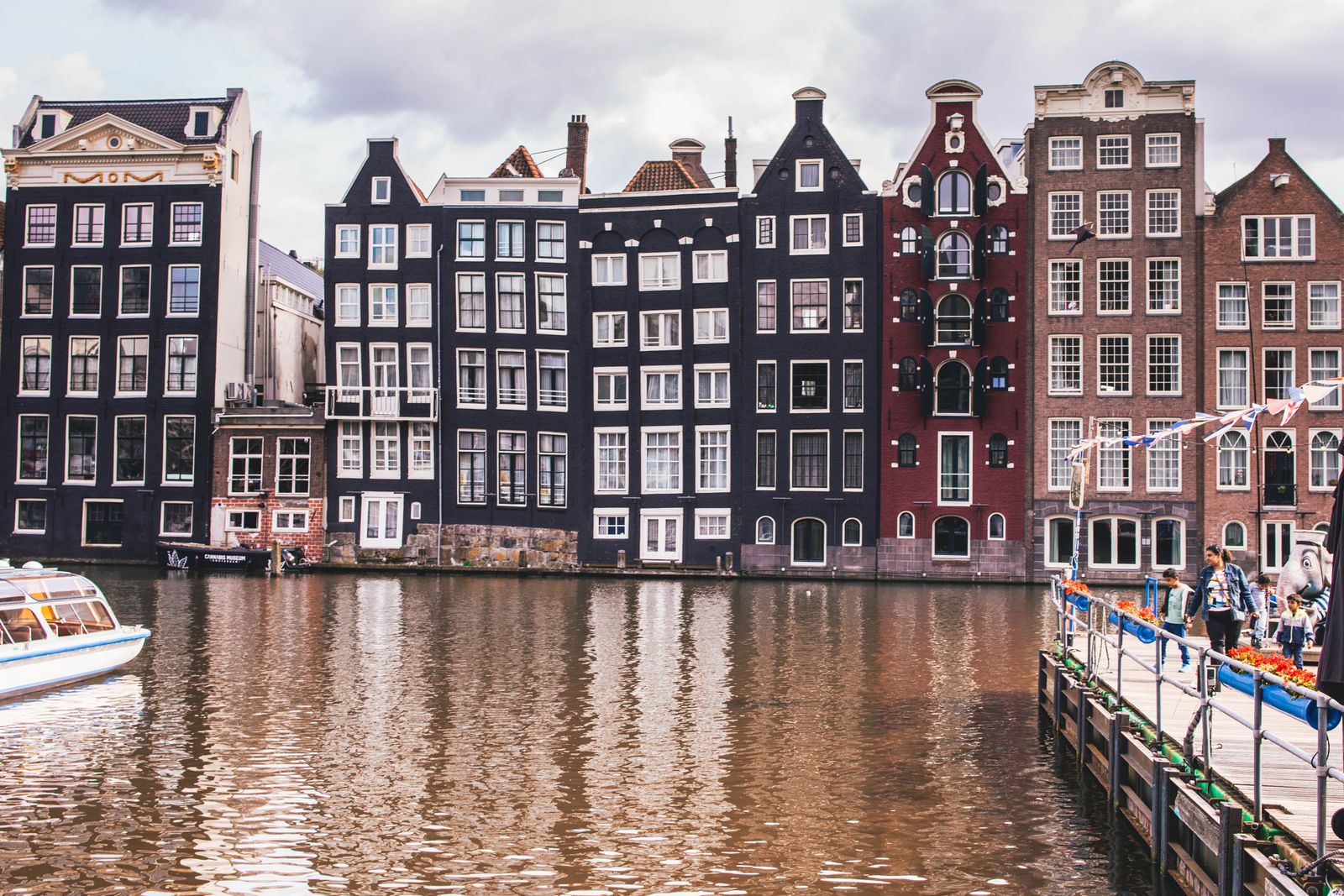 Stadsbild från Amsterdam