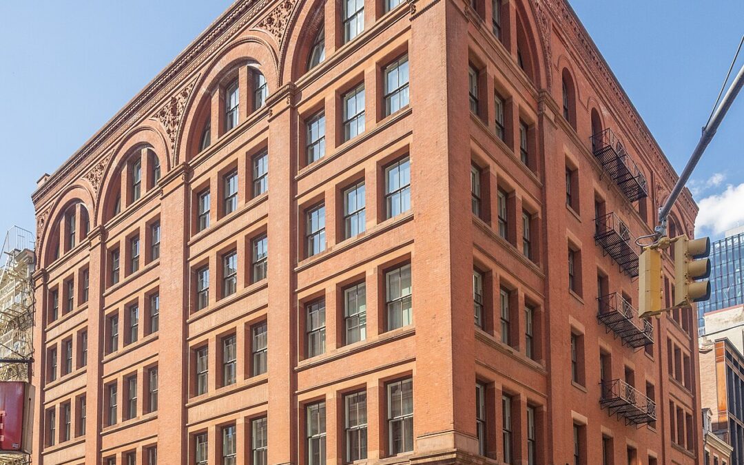 Exteriör av The Mercer vid 147 Mercer Street, New York. Foto från 2022.