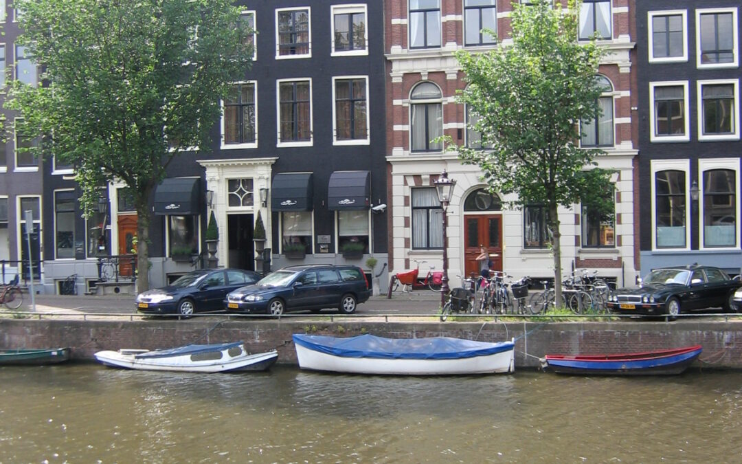 Exteriör av The Toren vid Keizersgracht 164, Amsterdam. Foto från 2009.